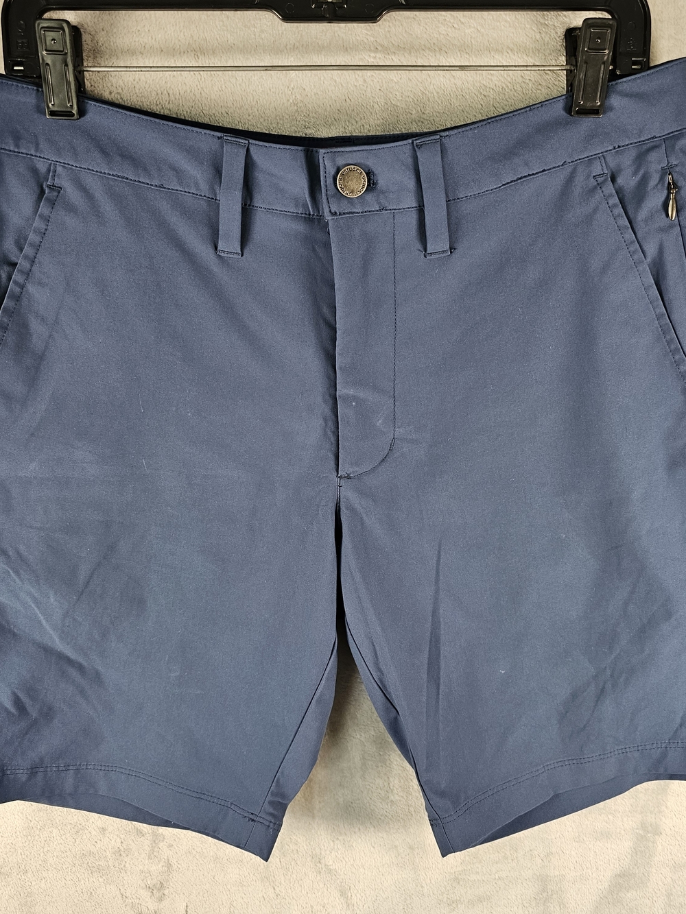 UNTUCKit Sz. W30 Men's Chino Shorts Golf Outdoor Athletic Preppy Blue Pockets